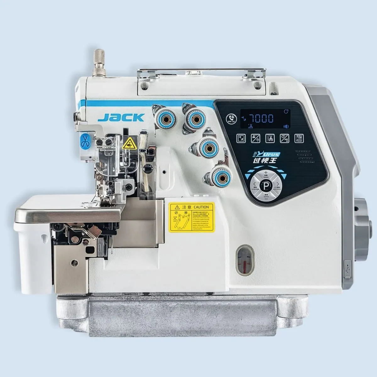 JACK JK-C7-4-M03-333, Máquina remalladora de 4 hilos automática electrónica