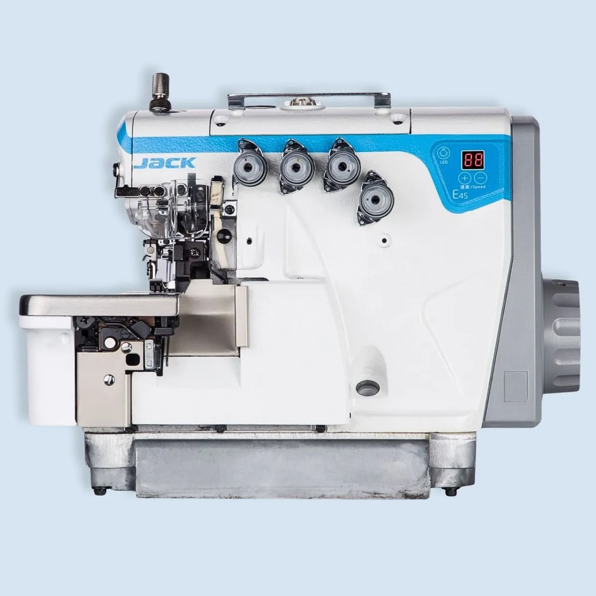 JACK JK-E4S-5-A04-435-5X5, Máquina remalladora de 5 hilos para género grueso 233 (5x5)