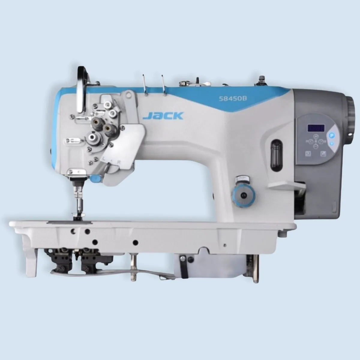 JACK JK-58750B-A, Máquina de pespunte 2 agujas desembragables